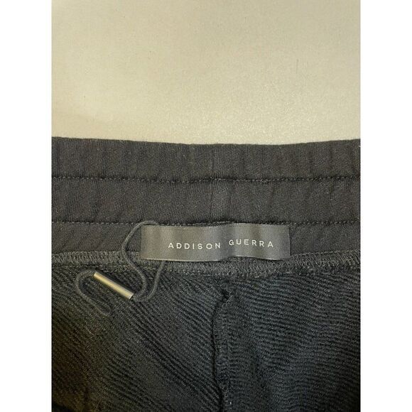 Addison Guerra Jogger Sweatpants Men Large Black - Picture 4 of 6